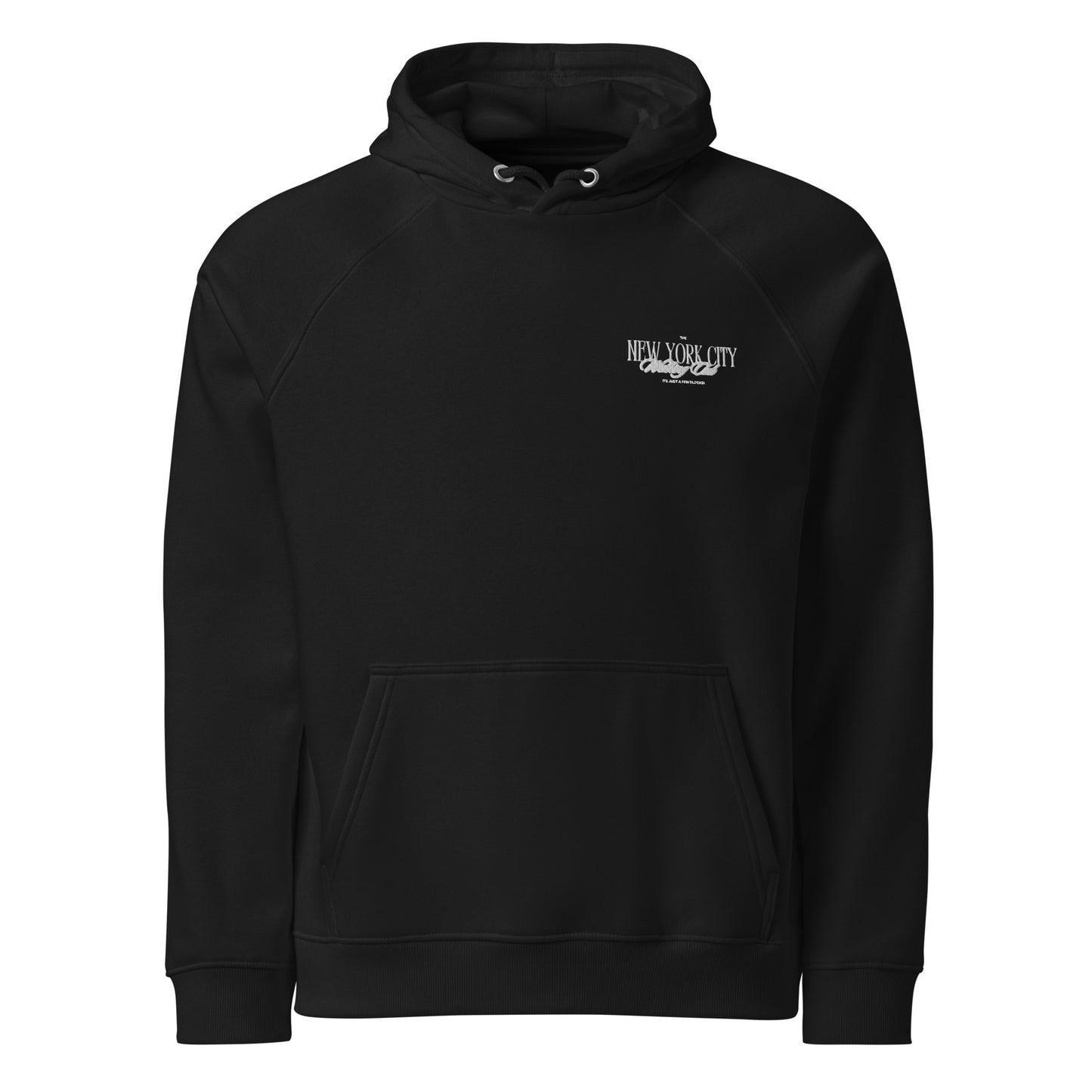 NYC Walking Club Eco Raglan Hoodie